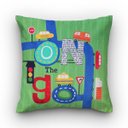 Ver imagem 1 de Capa de Almofada Vivain Infantil Coleção Rush Verde