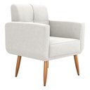 Ver imagem 5 de Poltrona Decorativa para Sala Lages Boucle Bege