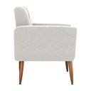 Ver imagem 3 de Poltrona Decorativa para Sala Lages Boucle Bege
