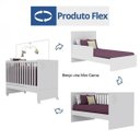 Ver mais imagens de Berço Mini Cama Regulável com Suporte para Mosquiteiro Sonetto Tcil Móveis
