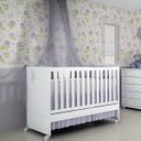 Ver imagem 1 de Berço Mini Cama Regulável com Suporte para Mosquiteiro Sonetto Tcil Móveis