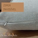 Ver imagem 4 de Capa de Almofada Linho Estampada Tulipa Floral Azul 45x45cm - Tulipa