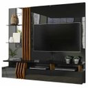 Ver imagem 1 de Painel Home Theater Bello DJ Móveis para TV até 55 Polegadas Preto Brilho Demolição