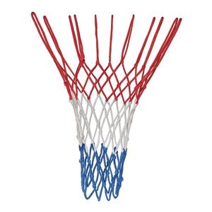 Rede de Basquete Americana 12 Alças Malha Grossa Fio 2mm Tamanho Oficial + Abraçadeira para Fixação