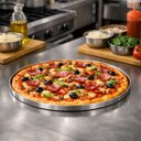 Ver imagem 3 de Forma Assadeira para Pizza 35cm com Borda para Forno Moderna Alumínio