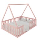 Ver imagem 2 de Cama Casal Montessoriana Valentina Rosa