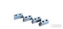 Ver imagem 1 de Pes de Sofa e Moveis 6 Cm Mais Parafuso Tipo Piramide Cinza Kit 8 Pes