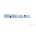 Ver imagem 4 de Pes de Sofa e Moveis 6 Cm Mais Parafuso Tipo Piramide Cinza Kit 8 Pes