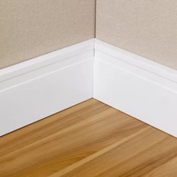 Rodapé Poliestireno Frisado 457 Santa Luzia - 2,4mx10cm - 3