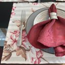 Ver imagem 2 de Kit 6 Guardanapo em Jacquard Vinho 40x40cm