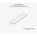 Ver imagem 3 de Piso laminado colado Eucafloor Prime nogueira natural Caixa c/ 2,14m²