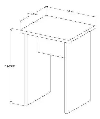 Mesa De Cozinha Dobrável 90cm Annie C/ Bancos e Rodizio 100% Mdf -Nature - 7