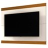 Painel Garden 180cm para Tv até 75 Polegadas Edn Cor Off White Cedro - 1