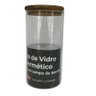 Kit 3 Potes de Vidro Hemético com Tampa de Bambu 1500ml - 2