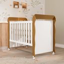 Ver imagem 1 de Berço Americano Marquesa Mini Cama Mirelle 100% MDF com Bétula
