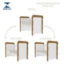 Ver imagem 7 de Berço Americano Marquesa Mini Cama Mirelle 100% MDF com Bétula Branco