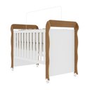Ver imagem 3 de Berço Americano Marquesa Mini Cama Mirelle 100% MDF com Bétula