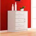 Ver imagem 2 de Cômoda com Sapateira Evidencia Cor Branca