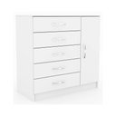 Ver imagem 1 de Cômoda com Sapateira Evidencia Cor Branca