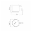 Ver imagem 5 de Fervedor Tramontina Duo Silicone em Aço Inox Fundo Triplo e Silicone 14 Cm 2,0 L
