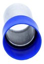 Ver imagem 5 de Kit 20un Terminal Tubular Ilhós 120mm Isolado Azul E120-27