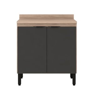 Balcão Firenze 80cm 2 Portas com Tampo 93221 Demóbile