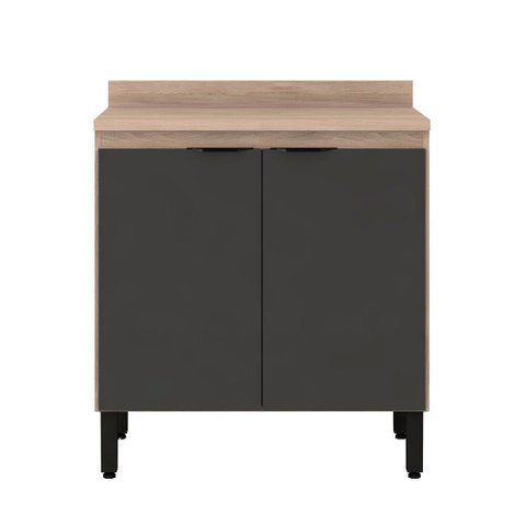 Balcão Firenze 80cm 2 Portas com Tampo 93221 Demóbile