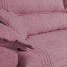 Sofá Retrátil Reclinável 3,00m Nivus Rose c/ Molas Ensacadas - King House - 9