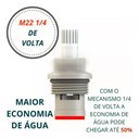 Ver imagem 2 de Reparo 1/4 de Volta para Torneira Mecanismo M22 Império Ind. Laranja