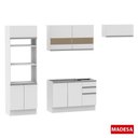 Ver imagem 7 de Cozinha Compacta Glamy Marselha 8 Portas 3 Gavetas Madesa
