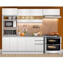 Ver imagem 1 de Cozinha Compacta Glamy Marselha 8 Portas 3 Gavetas Madesa