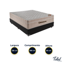 Ver imagem 3 de Cama Box Casal Preto e Colchão Airtech Springpocket Molas Ensacadas Ortobom
