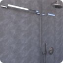 Ver imagem 3 de Suporte Porta Toalhas De Banho Cromado Empire