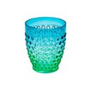 Ver imagem 3 de Jogo de 6 Copo Verde e Azul em Acrílico 400ml para Suco Refresco Mesa Posta