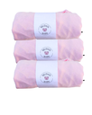 Ver imagem 1 de Kit 3 Pçs Lençol Avulso Malha Liso com Elástico Berço Americano Malha Hipoalergenico 160x98x12cm:kit