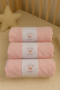 Ver imagem 3 de Kit 3 Pçs Lençol Avulso Malha Liso com Elástico Berço Americano Malha Hipoalergenico 160x98x12cm:kit
