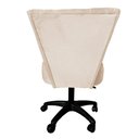Ver imagem 5 de Poltrona Decorativa Royal Capitone Base Giratória Slk Decor Bege