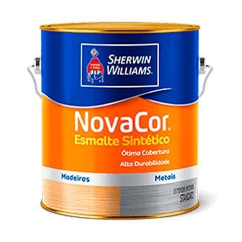 Tinta Esmalte Novacor Alto Brilho Marfim 16 Galao 3,6 Litros