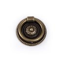 Ver imagem 2 de Kit Puxador Colonial Argola Ouro Velho com 12 unidades