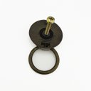 Ver imagem 4 de Kit Puxador Colonial Argola Ouro Velho com 12 unidades