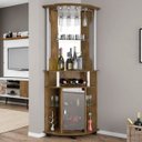 Ver imagem 2 de Bar Canto 1 Porta em Vidro Talismã Plus Ii Móveis Bechara