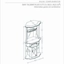 Ver imagem 4 de Bar Canto 1 Porta em Vidro Talismã Plus Ii Móveis Bechara