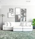 Ver imagem 2 de Sofá Monet - Linho Boucle Off White