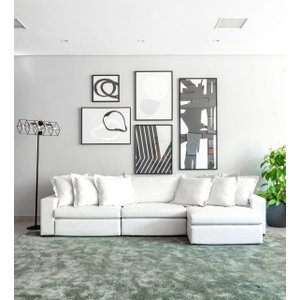 Sofá Monet - Linho Boucle Off White