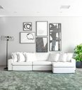 Ver imagem 1 de Sofá Monet - Linho Boucle Off White