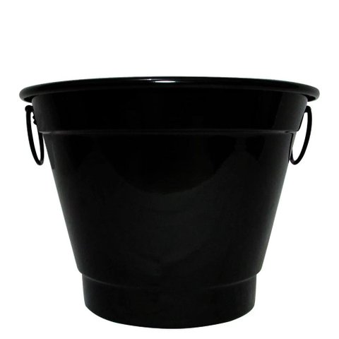 Balde de Gelo e Cerveja Térmico em Alumínio 6,5L Bbq - Black