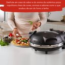 Ver imagem 5 de Forno de Pizza Elétrico Preto com Pedra Antiaderente Ariete Forno de Pizza Smart Preto Ariete 110v