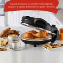 Ver mais imagens de Forno de Pizza Elétrico Preto com Pedra Antiaderente Ariete Forno de Pizza Smart Preto Ariete 110v