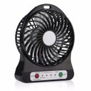 Ver imagem 1 de Mini Ventilador Portátil Bateria Recarregável 3 Velocidades