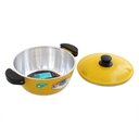 Ver imagem 3 de Panela 18cm Amarelo Resistente Gulê em Alumínio 1,5 Litros